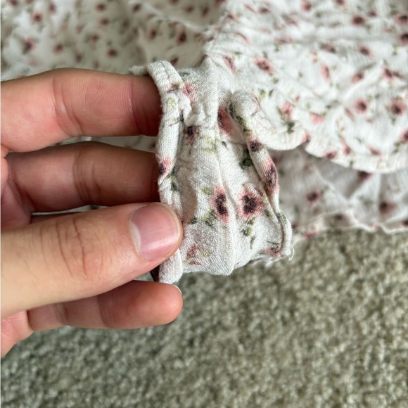 Urban outfitters out from under Lilly lounge Shirred ruffle micro shorts small - Picture 6 of 13